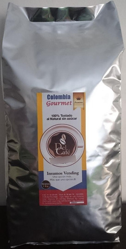 Imagen 3 de 3 de Cafe Colombiano Gourmet Premium Tostado En Grano O Molido