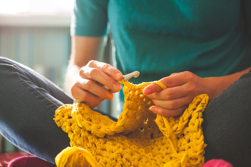 Estuche Con 10 Agujas Crochet Almendra Numeración Surtida Surtidas