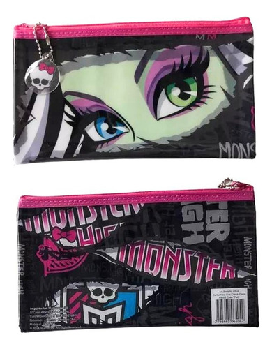 Cartuchera Escolar 1 Cierre Monster High + Birome De Regalo!