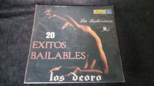 20 Exitos Bailables Los Deoro Los Diplomaticos Lp Cumbia