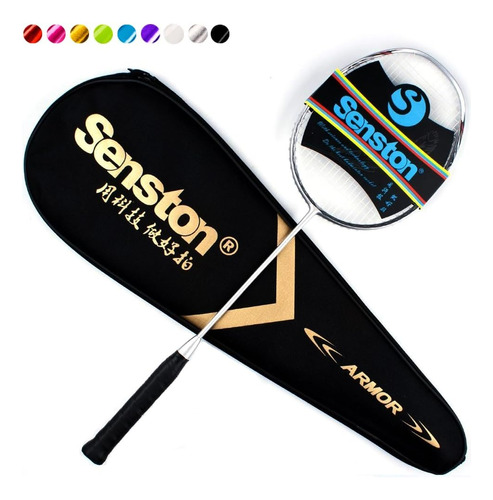 Senston N80 - Raqueta De Badminton  Grafito  Incluye Bolsa 