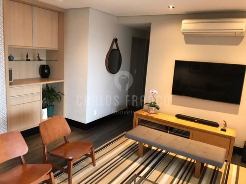 Imagem 2 de 15 de Vende Apartamento Com Varanda Gourmet Campo Belo. - Cf70013