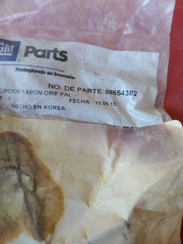 08654382 Clavija De Manguera Sello Transmisión Automática (Usado)