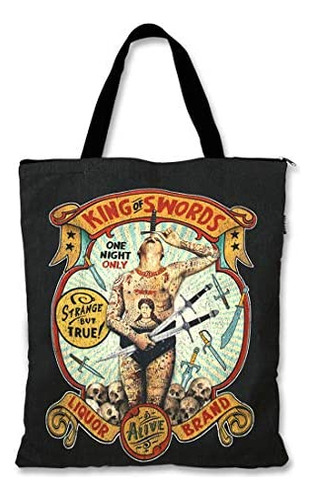 Liquorbrand King Of Swords Sideshow Bolsa De Compras De Lona