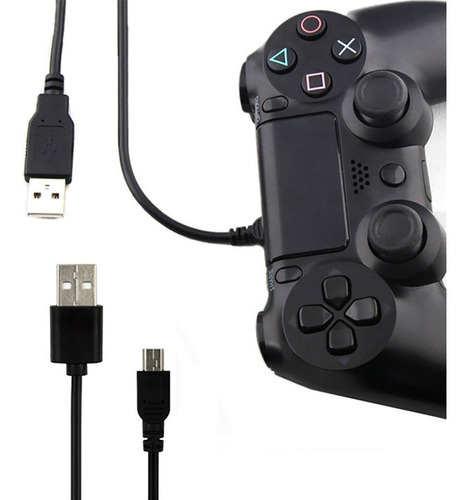 Cable Usb Joystick Ps4 Play 4 V8  Original Micro Usb Filtro 
