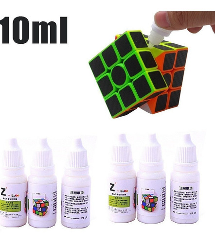 Lube Z-lube Lubrificante Para Cubo Mágico 10ml Silicone