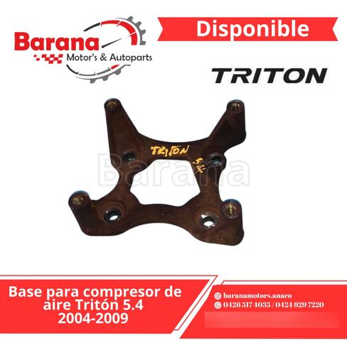 Base Para Compresor De Aire Triton 5.4 2004-2009