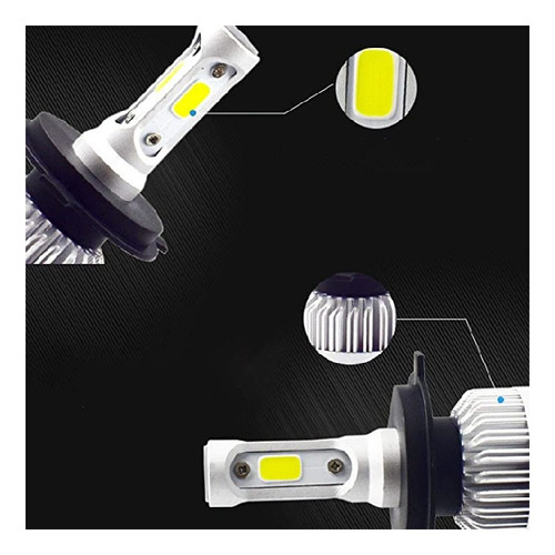 Luces Led H1 H3 H4 H7 H11 H13 9005 9006 880 16000lm 72w 7200