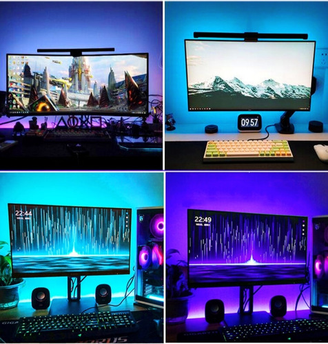 Imagen 5 de 5 de Cinta Luz Led Para Pc Usb Ambilight Kit 5050 Rgb Dream Color