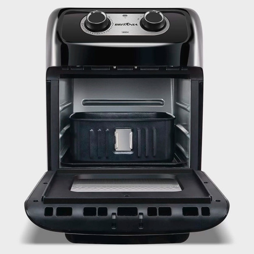 Fritadeira Air Fryer Oven Britânia Bfr2300p 3 Em 1 12l 1800 Cor Preto 220V