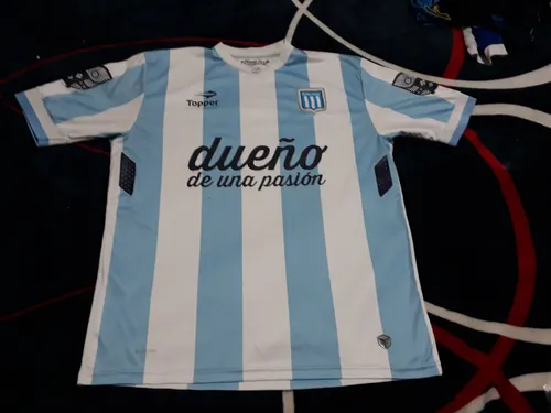 Linda Camisa de Jogo do Racing Club da Argentina Topper #2 Futebol, Roupa  Esportiva Masculino Topper Usado 82039572