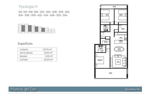 Imagen 13 de 13 de Departamento En Venta Ubicado En Nordelta, Tigre, G.b.a. Zona Norte
