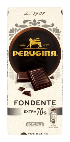 Chocolate Italiano Perugina 1907 Fondente 70% 80g