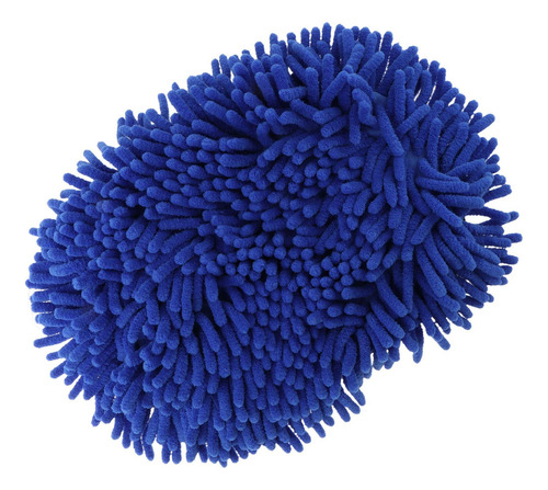 Guante De Fregona Para Lavado De Coches, Chenilla De Azul