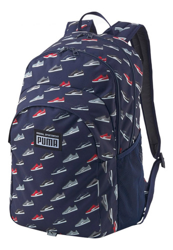 Mochila Puma Academy Navy-sneaker Aop