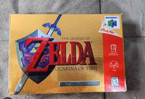 Juego Zelda Ocarina Of Time Juego Y Caja Repro