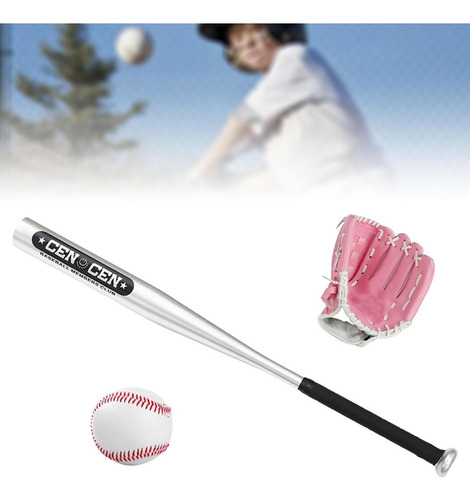 Jjj Juego De Bate De Béisbol Con Guante De Béisbol Y