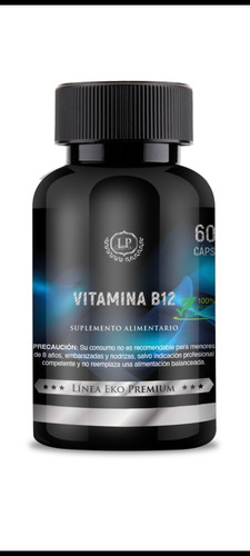 Vitamina B12, Cápsula Vegetal X 60, Oferta De Lanzamiento