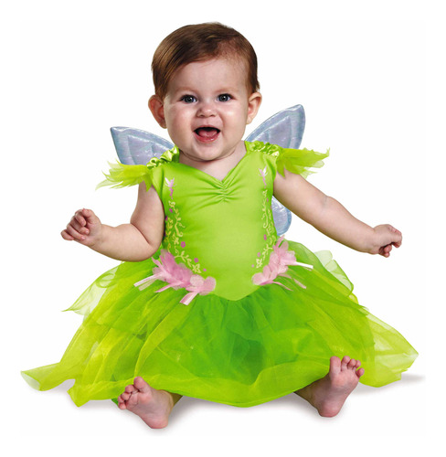 Disfraz Para Bebé Campanita Talla Infante (12-18 Meses)-