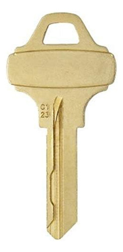 C123 Key Blank, Compatible With Sch C123 (50-pack)