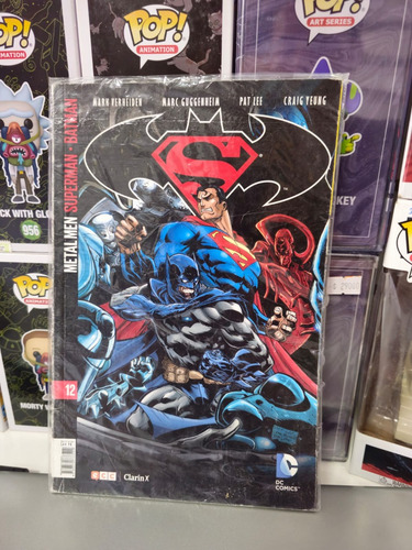 Dc Metal Men Superman Batman #12 Edit. Sudamerica Ecc Clarin