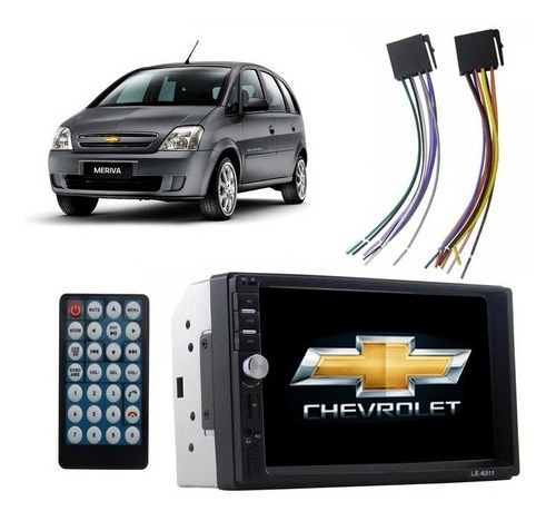 Central Multimidia Mp5 Chevrolet Meriva 2004 Á 2012 Bt Câm