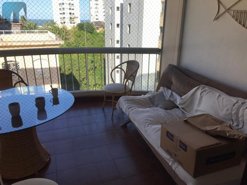 Imagem 9 de 16 de Flat A Venda No Bairro Centro Em Guarujá - Sp. - 1080-1