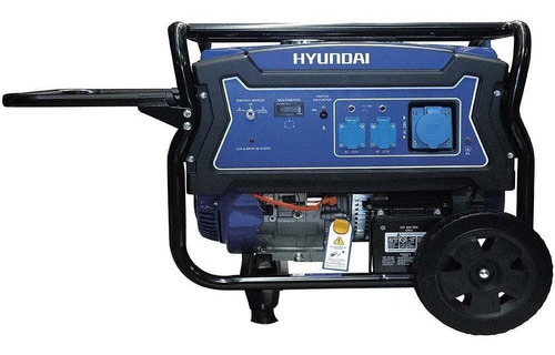 Imagen 1 de 5 de Planta Electrica Hyundai 11000 Gasolina Encendido Electrico 