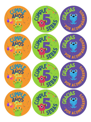 Tarjetas/ Invitaciones Virtuales/ Banderines/ Autoadhesivos