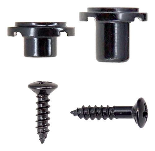 2 Retenedor De Cuerda Y Tornillo Accesorios Para Negro