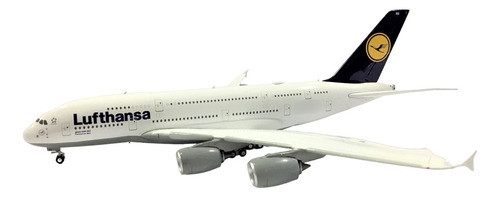 Avion A Escala, Lufthansa, Airbus A380, Retro Livery