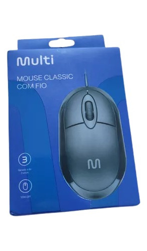 Mouse Multi Optico Com Fio Computador Notebook