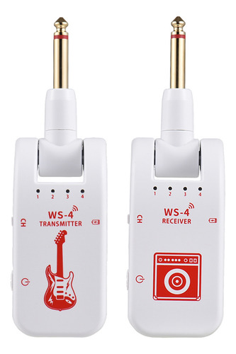 Accesorios Para Guitarra Sistema Inalámbrico Recargable De 2