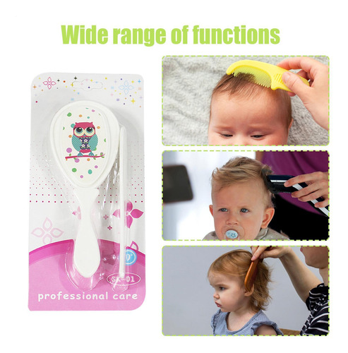 Juego De Peine Y Cepillo Para Bebés Cepillo Para El Cabello