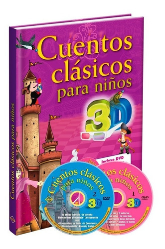 Cuentos Clásicos Para Niños 3d 2 Dvds 