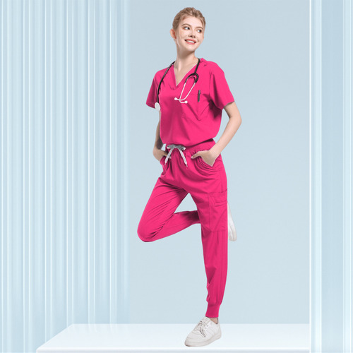 Conjunto De Uniforme De Chándal Multicolor Para Enfermeros C