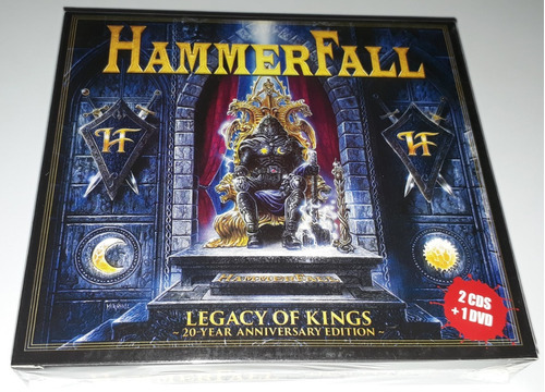 Cd Hammerfall - Legacy Of Kings 20 Year Anniversa 2 Cd 1 Dvd