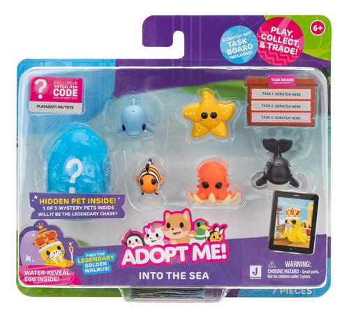 Juguete ¡adoptame! Paquete Múltiple Para Mascotas En El Mar
