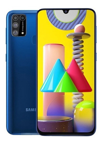 Imagen 2 de 5 de Funda Magnética Samsung Galaxy M31 + Cristal