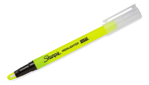 Lápiz Iluminador Sharpie Clear View, Amarillo,