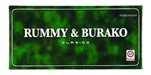 Rummy Burako Clasico Original Ruibal Juego De Mesa