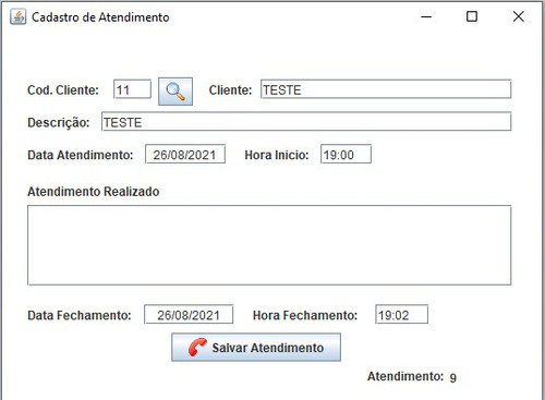 Imagem 5 de 5 de Sistema De Controle De Atendimento - Help Desk