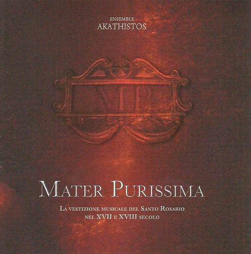 Anónimo//losito/cussino/caravella Mater Purissima Cd