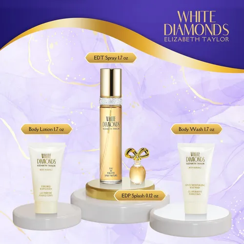 Perfume Elizabeth Taylor White Diamonds Edt 50 Ml Para Mujer