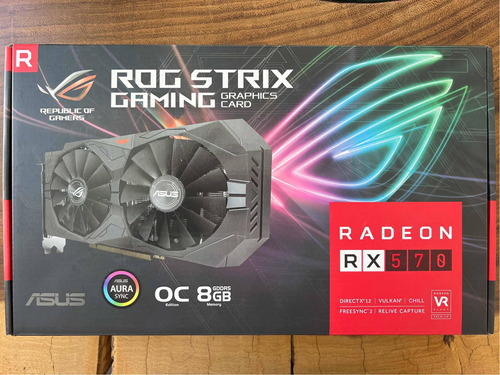 Rog Strix Gaming Radeon Rx 570 Oc 8gb Asus