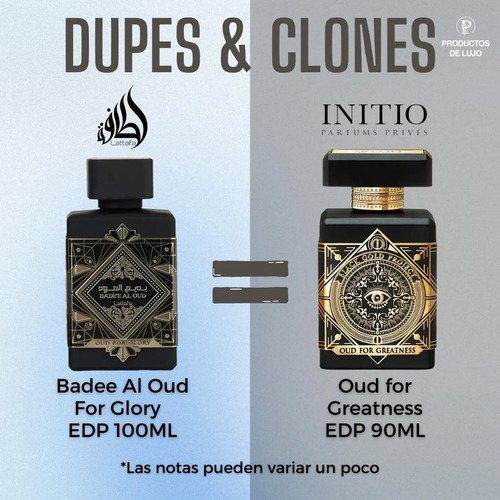 Perfume Arabe Badiul Oud For Glory Negro 100ml