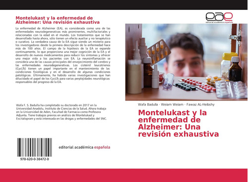 Libro: Montelukast Y La Enfermedad De Alzheimer: Una Revisió