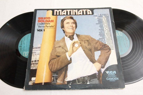 Vinilo Doble Silvio Soldán Matinata Vol 1 1976 Tango Troilo