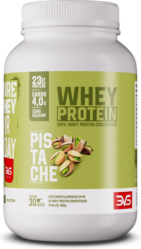 100% Whey Concentrado Com 23g De Proteína Por Dose - 900g.