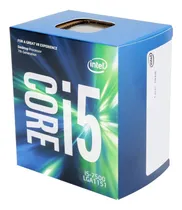 Comprar Procesador gamer Intel Core i5-7500 BX80677I57500 de 4 núcleos y 3.4GHz de frecuencia base con gráfica integrada